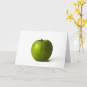 Grüner Apfelkccm Karte (Gelbe Blume)