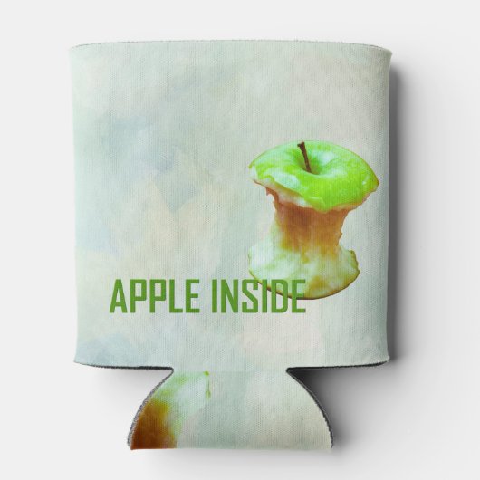 Grüner Apfelkern Dosenkühler (Rückseite)