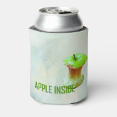 Grüner Apfelkern Dosenkühler (Kanne Rückseite)