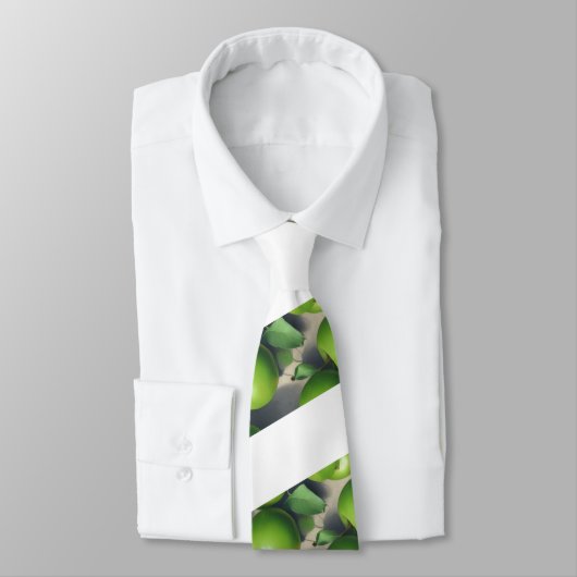 Grüner Apfelschenkel Krawatte (Gebunden)
