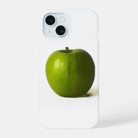 Grüner Apfelwein iPhone 15 Hülle (Rückseite)