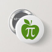 Grüner Apple-PU Button (Vorne & Hinten)