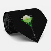 Grüner Appletini-Cocktail Krawatte (Gerollt)