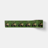 Grüner Armeepanzer, Satinband (Vorderseite)