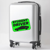 Grüner Aufkleber für neue Autofahrer (Studentenfah (Koffer)