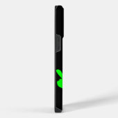 Grüner Außerirdischer iPhone Hülle (Rechte Seite)