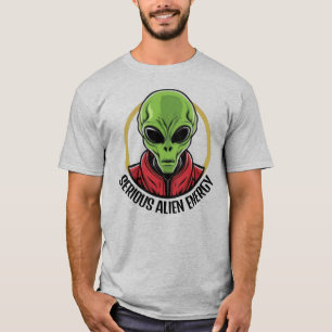 Grüner Außerirdischer T-Shirt