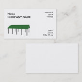 grüner Autoparkplatz Visitenkarte (Vorne/Hinten)