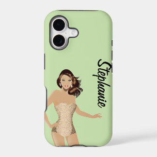 Grüner Badeanzug Mädchen Mate ID™ iPhone 5 Hülle