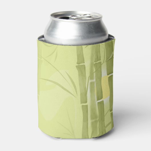 Grüner Bambus Dosenkühler (Kanne Vorderseite)