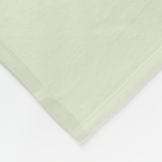 Grüner Bambus Fleecedecke (Ecke)