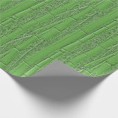 Grüner Bambus Geschenkpapier (Ecke)