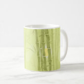 Grüner Bambus Kaffeetasse (VorderseiteRechts)