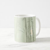 Grüner Bambus Kaffeetasse (VorderseiteRechts)