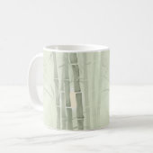 Grüner Bambus Kaffeetasse (Vorderseite Links)