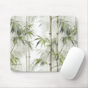 Grüner Bambus Mousepad