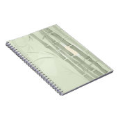 Grüner Bambus Notizblock (Rechte Seite)