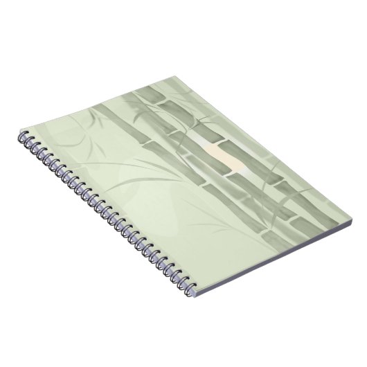 Grüner Bambus Notizblock (Rechte Seite)