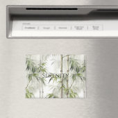 Grüner Bambus Serenität Magnet (In Situ (Geschirrspüler))
