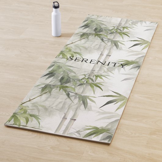 Grüner Bambus Serenität Yogamatte (Beispiel)