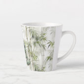 Grüner Bambus Serenity Buddha Milchtasse (Rechts)