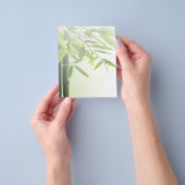 Grüner Bambus/Wellness-Center Massage-Salon für Ha Flyer (Gruppe)