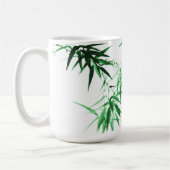 Grüner Bambuszweig Kaffeetasse (Links)