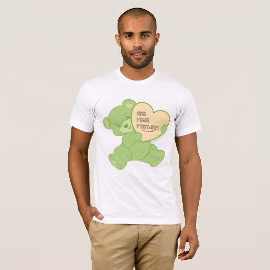 Grüner Bär T-Shirt (Vorne ganz)