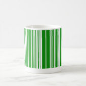Grüner Barcode Kaffeetasse (Mittel)