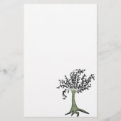 Grüner Baum Briefpapier (Vorderseite)