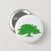 Grüner Baum Button (Vorne & Hinten)