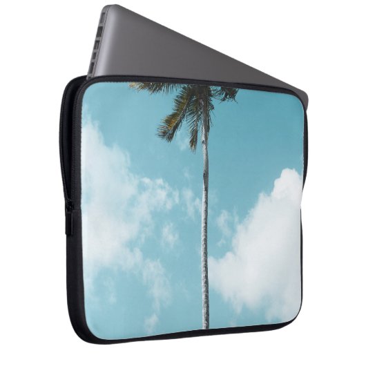 Grüner Baum Laptopschutzhülle (Vorne Rechts)