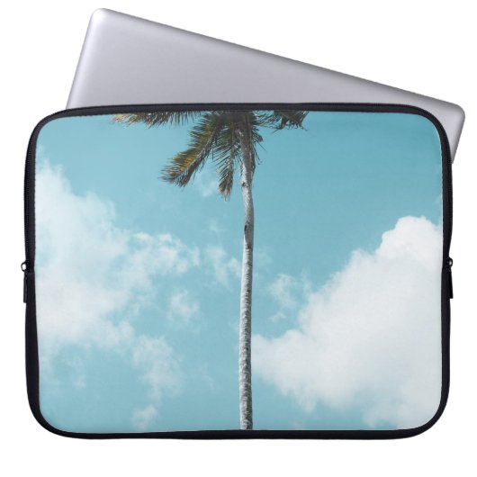 Grüner Baum Laptopschutzhülle (Vorderseite)