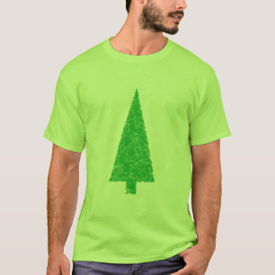 Grüner Baum. Weihnachten, Tanne, immergrüner Bau T-Shirt