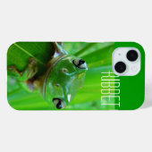 Grüner Baumfrosch Case-Mate iPhone Hülle (Rückseite (Horizontal))
