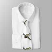 Grüner Baumfrosch gestrichen, Necktie Krawatte (Gebunden)