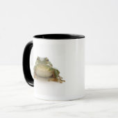 Grüner Baumfrosch (Hylidae cinerea) Tasse (Vorderseite Links)