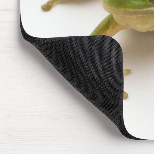 Grüner Baumfrosch Mousepad (Ecke)