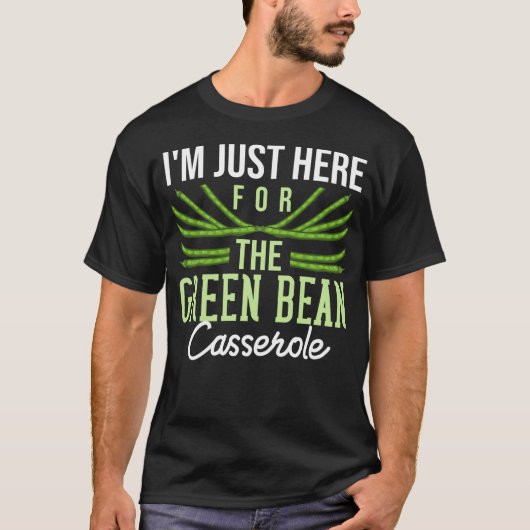 Grüner Bean Casserole Geschenk Streichbeere T-Shirt (Vorderseite)