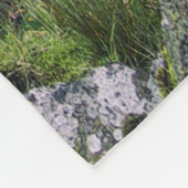 GRÜNER BERG FLEECEDECKE (Ecke)