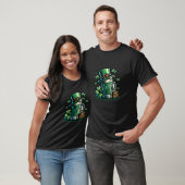 Grüner Bierhut T-Shirt (Unisex)
