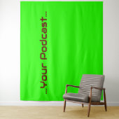 Grüner Bildschirm - Wörterbücher Wandteppich (Beispiel)