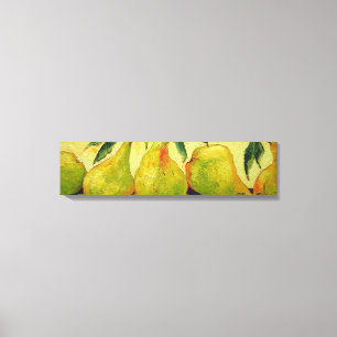 Grüner Birnen-Galerie-Verpackungs-Leinwand-Druck Leinwanddruck