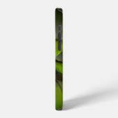 Grüner Blatt iPhone Hülle (Linke Seite)
