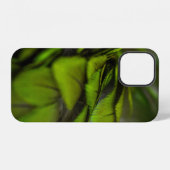 Grüner Blatt iPhone Hülle (Rückseite (Horizontal))