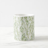 Grüner Blätter Garten Kaffeetasse (Mittel)