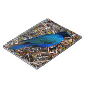 Grüner Blauleng Notizblock (Linke Seite)