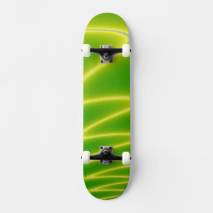 Grüner Blitz Skateboard