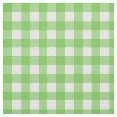 Grüner Blitz u. weißer Gingham-Karo Stoff (Muster)