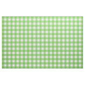 Grüner Blitz u. weißer Gingham-Karo Stoff (Fat Quarter (45,7 x 55,9 cm))